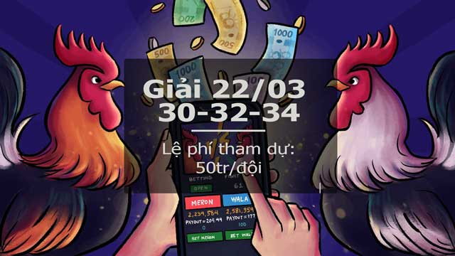 Giải 22/3 - 30-32-34